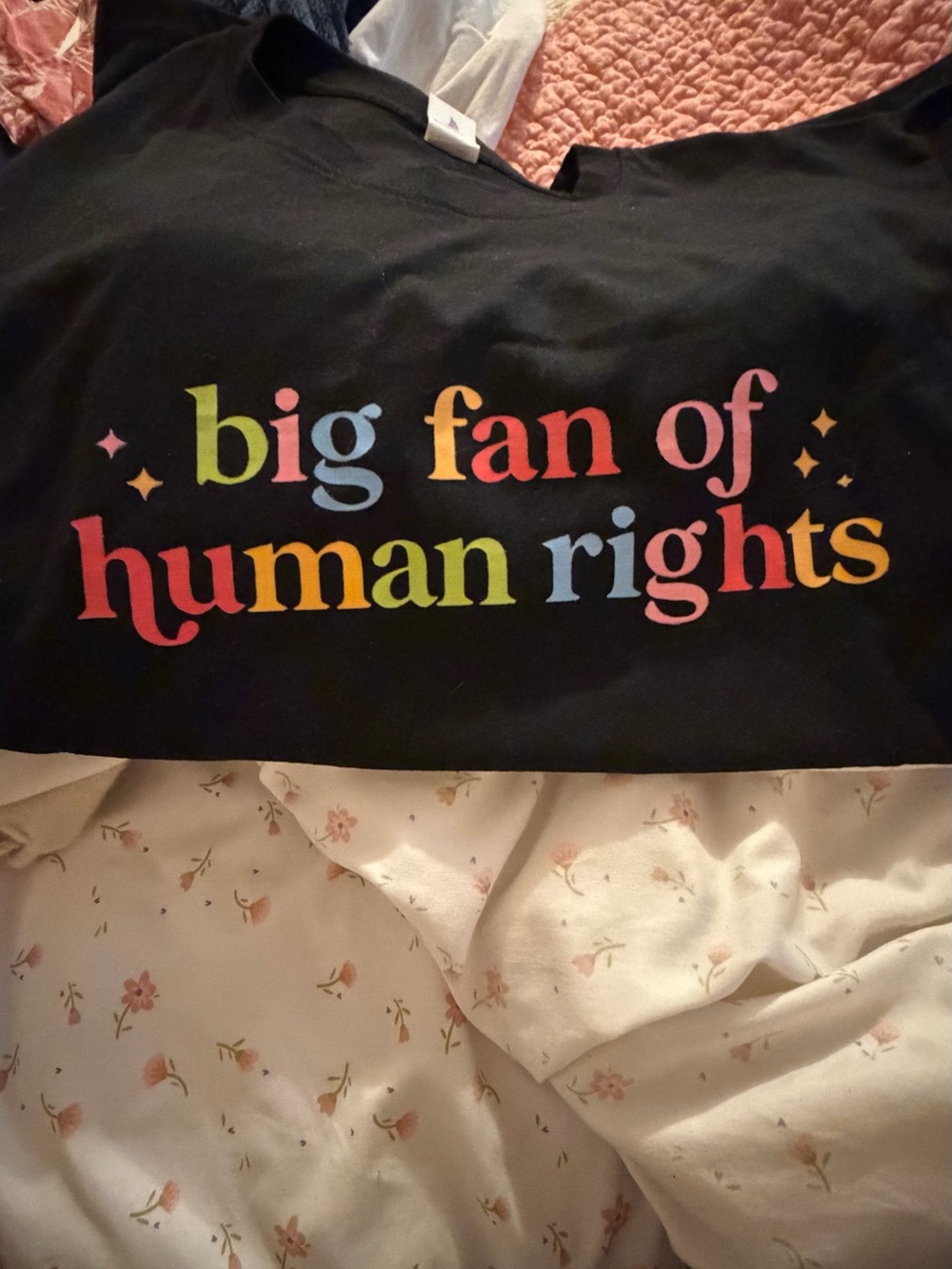 Big Fan of Human Rights Graphic Tee - Black
Be a Nice Human Graphic Tee - Black